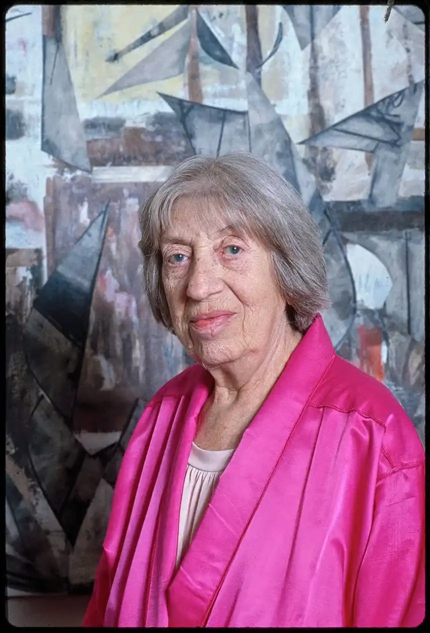 Artistas expresionistas abstractos Lee Krasner