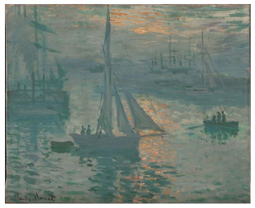 Amanecer (Océano) (1873) de Claude Monet