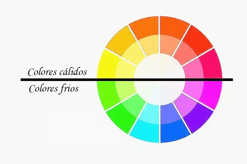 Composición de color en diseño.