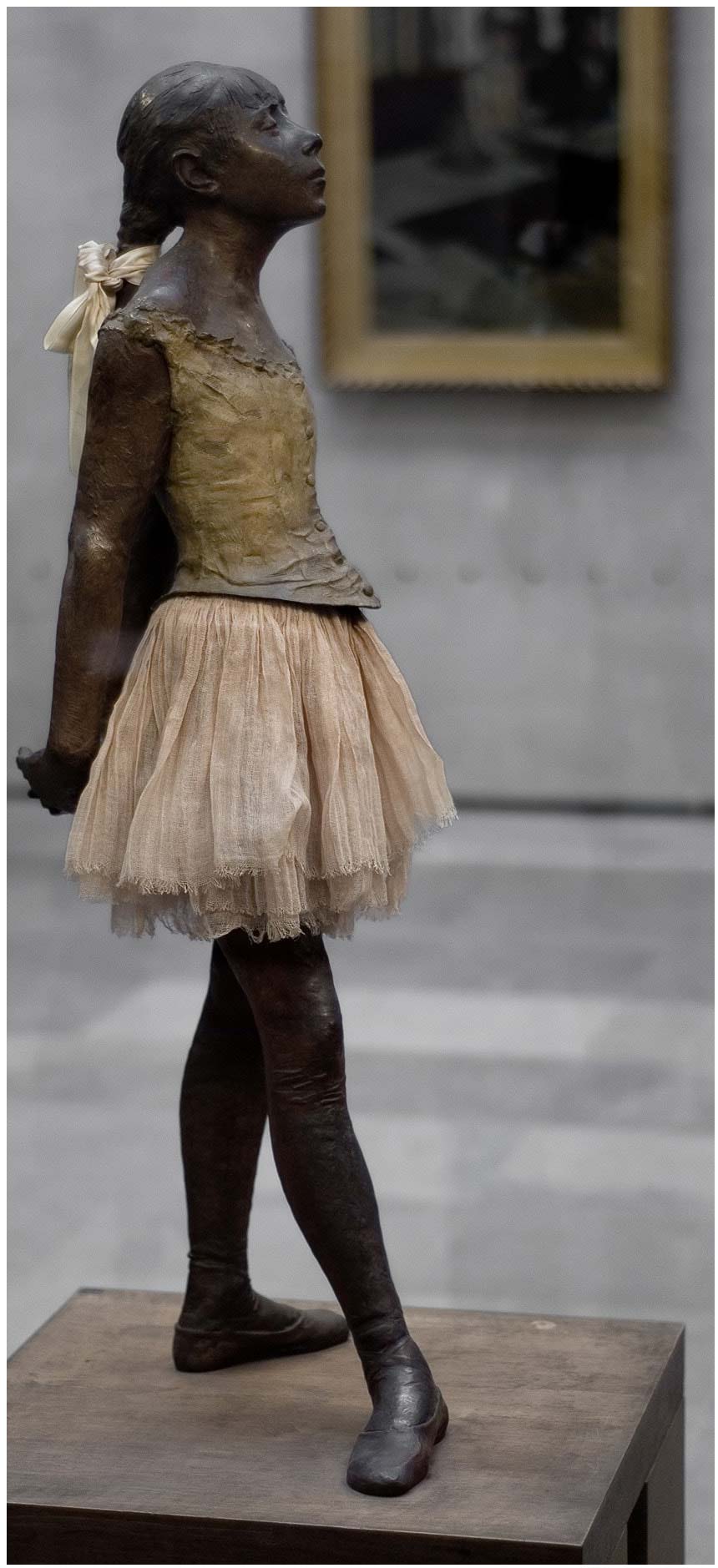 La pequeña bailarina de catorce años (1881) de Edgar Degas; 