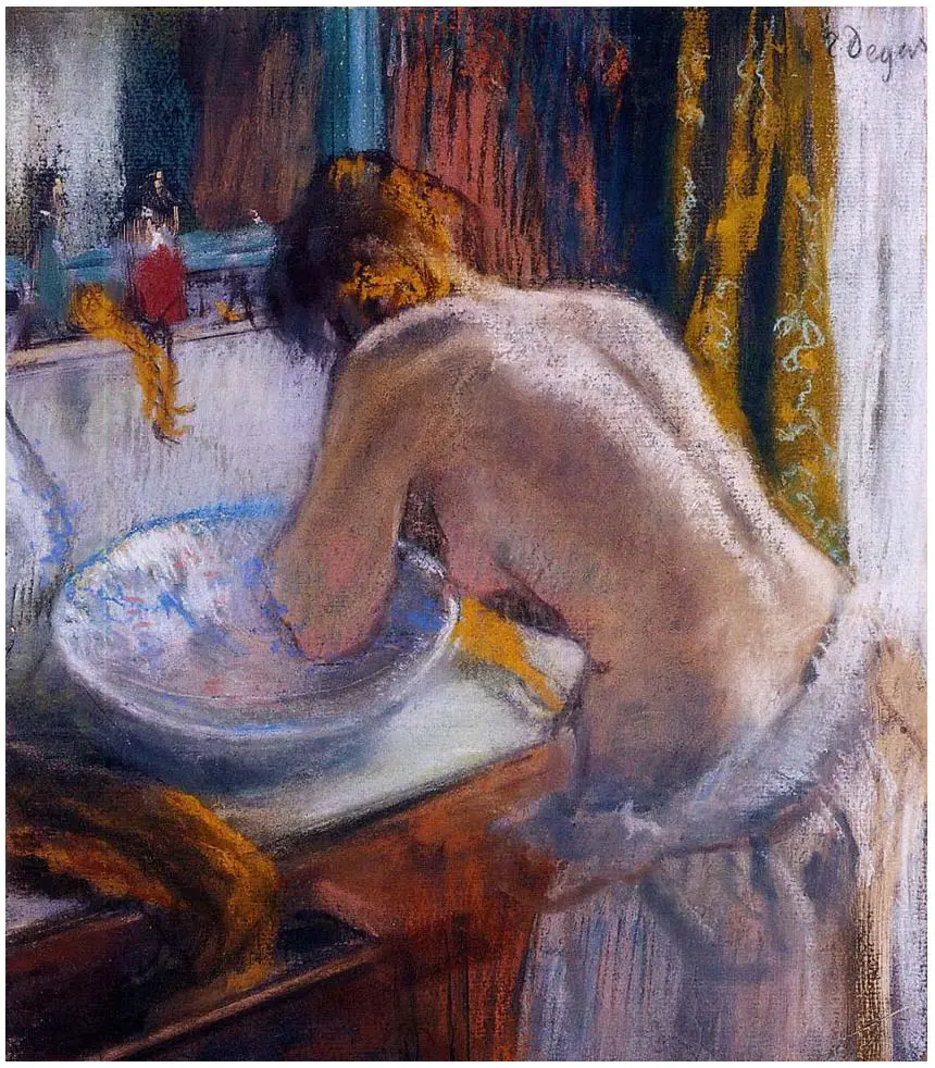 La Toilette (1884-1886) de Edgar Degas