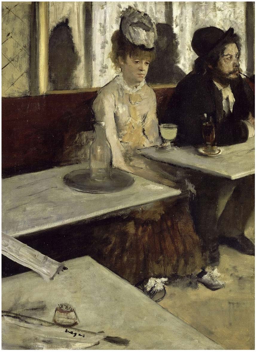 L'Absenta  (1875-1876) de Edgar Degas