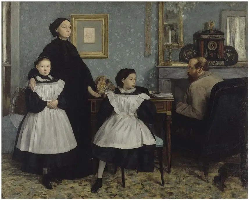 La familia Bellely (1858-1867) de Edgar Degas