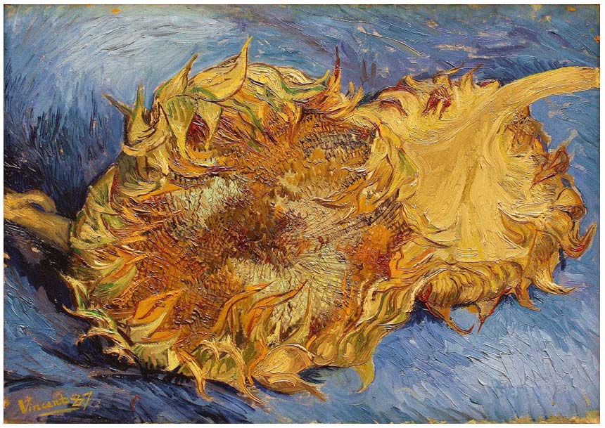 Girasoles (1887, París) de Vincent van Gogh