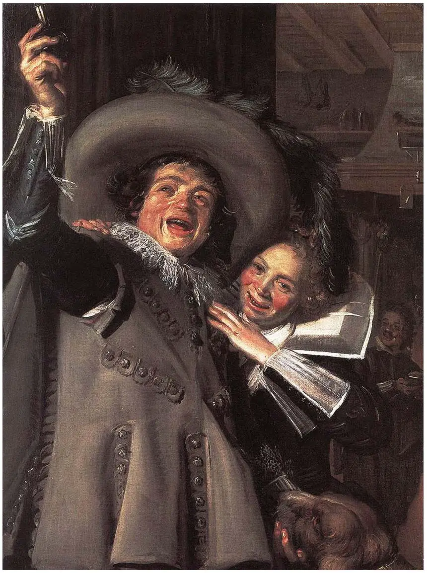 Yankee Ramp and His Sweetheart (1623) de Frans Hals,