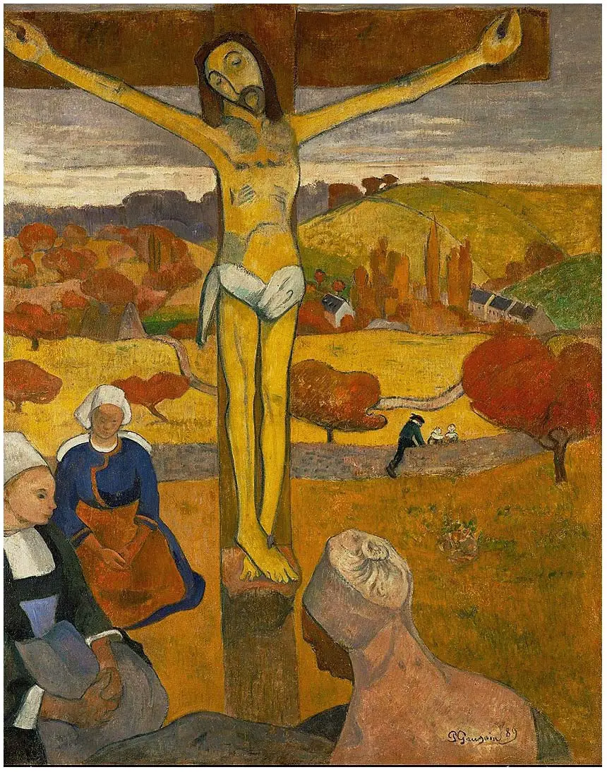 El Cristo amarillo de Paul Gauguin (1889). Galería Albright-Knox, Nueva York, Estados Unidos