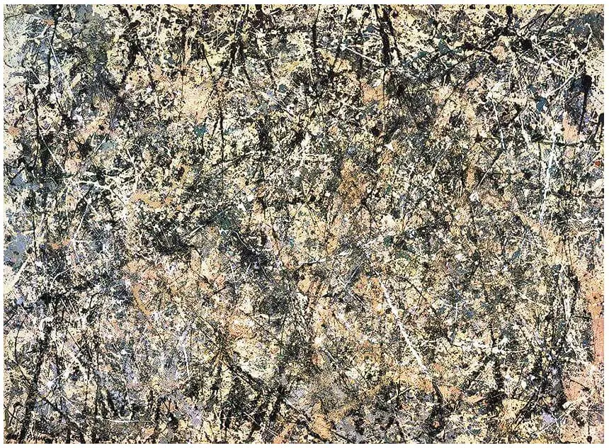Niebla de lavanda de Jackson Pollock (1950).