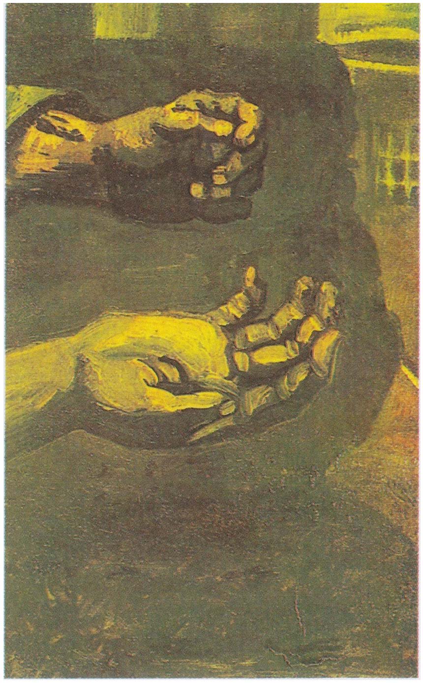 Dos manos (1885) de Vincent Van Gogh