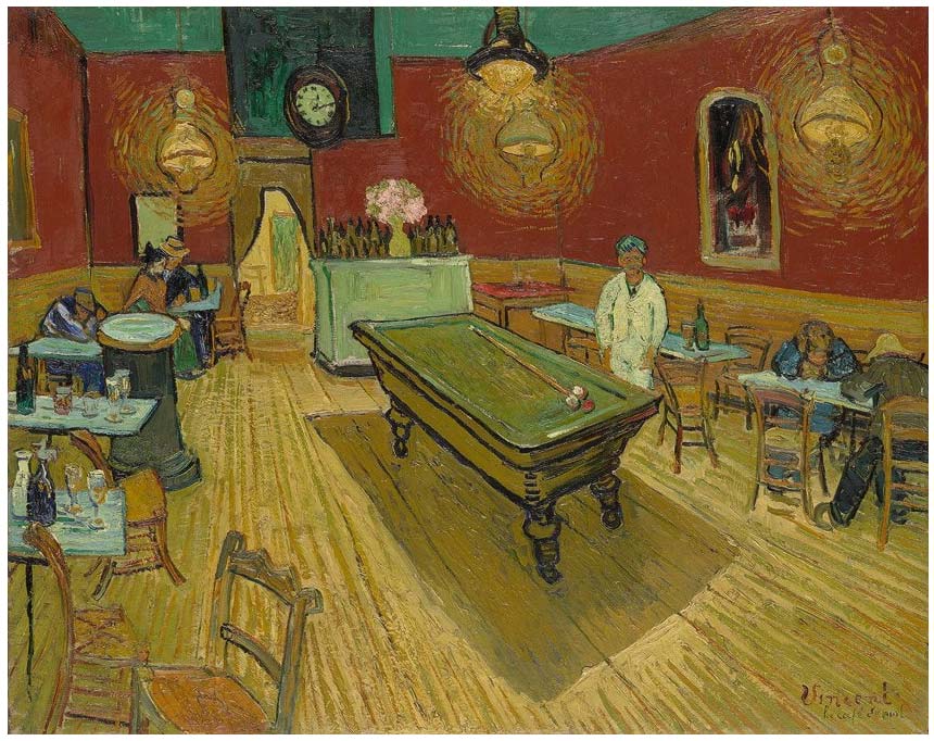El Café Nocturno (1888) de Vincent van Gogh