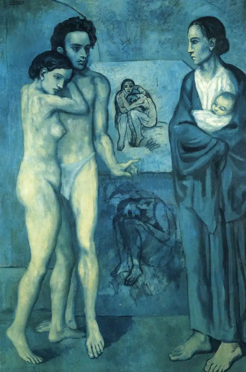 La Vie - La Vida obra de Pablo Picasso