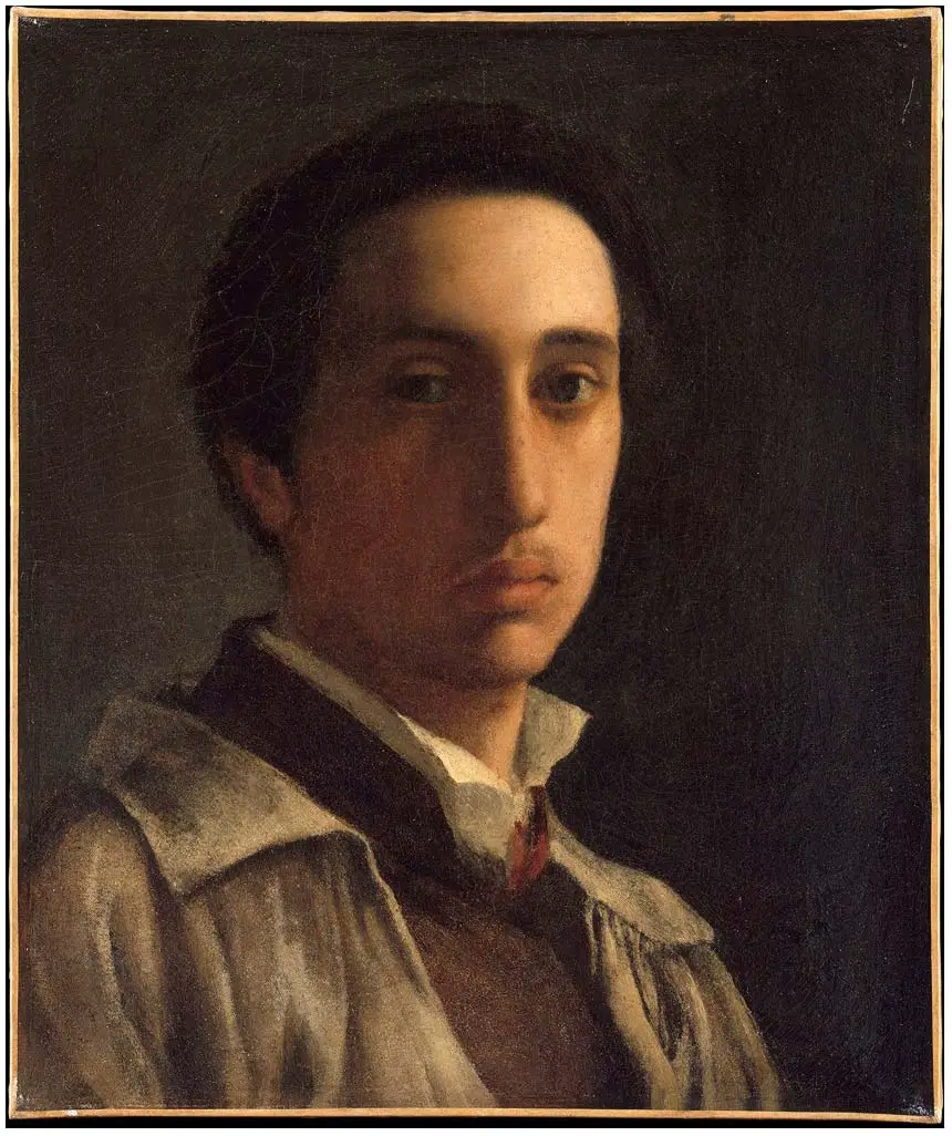 Autorretrato Edgar Degas