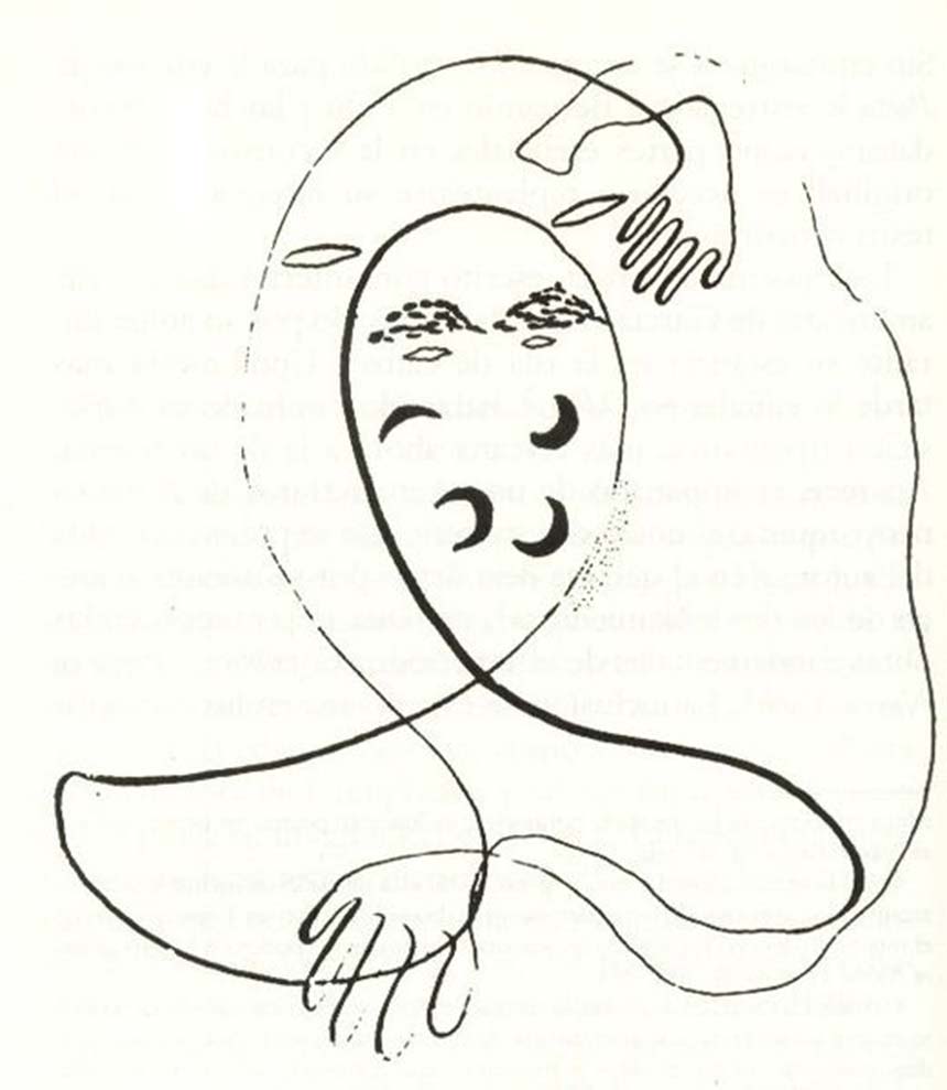 Dibujo de Federico García Lorca para Poeta en Nueva York,