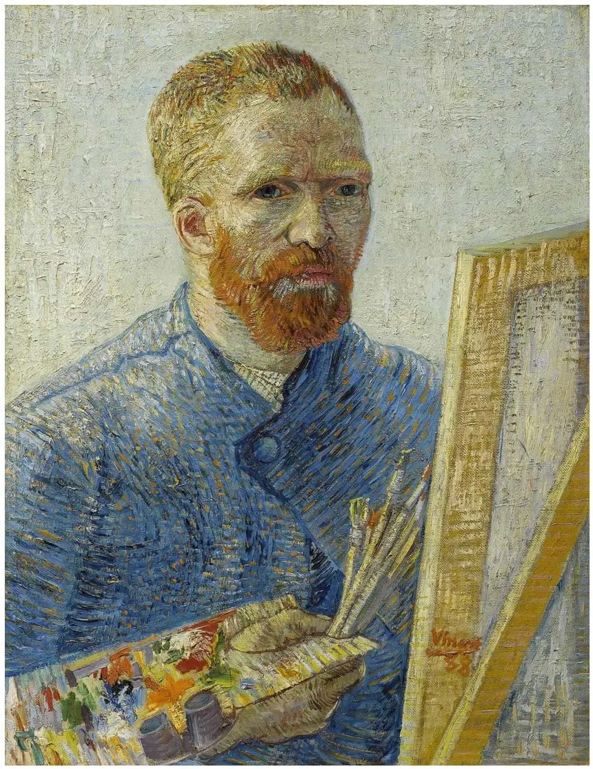 Autorretrato como de Vincent Van Gogh