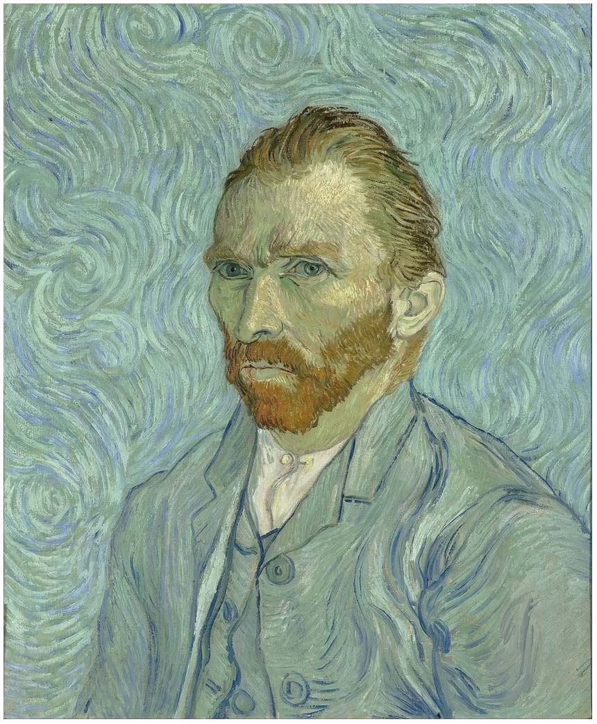 Autorretrato (1889) de Vincent van Gogh