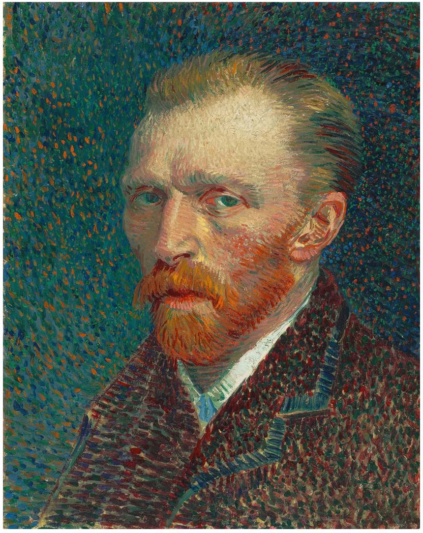 Autorretrato (1887) de Vincent van Gogh